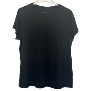 Quince Classic Black Short Sleeve Tee
